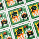 ちいさなartmuseum　№043germany　stamp　4set