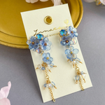 夜桜×クリスタルピアス／イヤリング