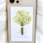 【全機種対応】スマートフォンインナーシート スマホケースiPhone 花 ドライフラワー 挟む iPhone15 iPhone14 iPhone13 iPhone12 Pro mini Promax