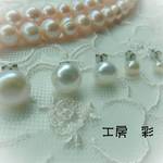 選べる清楚なＡＡランク淡水パールのピアス