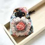 刺繍リボンお守り袋