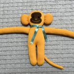 てながざるのぬいぐるみ【手遊び上手】