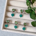 ハートのフルーツチョコレート　リング💍　キウイ🥝　フリーサイズ