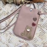 kanaaa0318様専用ページ♡  本革スマホショルダー（サコッシュ）♡レザー くま テディベア