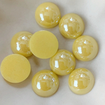 送料無料!  8pcs  mustard yellow  jiki  cabochon