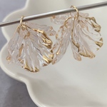 再販　clear ×gold  変形リングパーツ