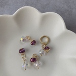silver chandelier  aurora clear  charm