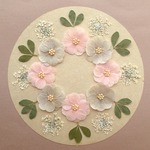 押し花セット㉙＜組み立てのお花＆レースフラワー他＞