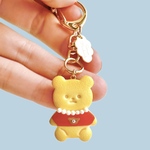くまTシャツがお気に入りのくまちゃん👕／キーホルダー・ブローチ🧸／受注制作