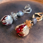 ペルセポネの柘榴　　ear cuff