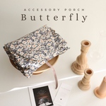完成品販売【Butterfly】ヘアアクセサリーポーチ