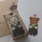 サロペットベアはんこ🧸