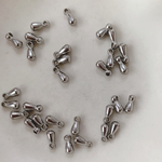 20pcs スクエア メタル ビーズ アンティークゴールド