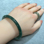 本翡翠バングル(内周18.5㎝)