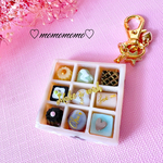 レジンバレンタイン チョコボックス モカ風
