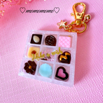 レジンバレンタイン チョコボックス クリアラメ
