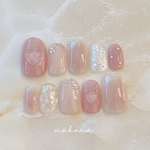 韓国っぽハートnail
