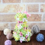お花飾りのネコちゃん
