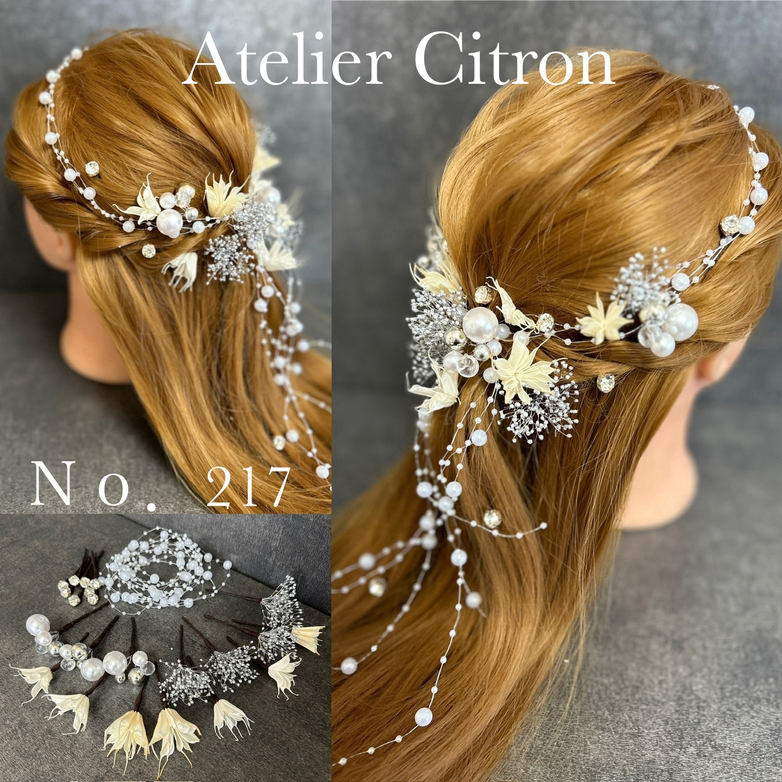 ブライダルアクセサリー ヘッドドレス citron citron bridal accessory