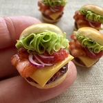 🔸受注制作販売🔸チリトマトベーコンチーズバーガー