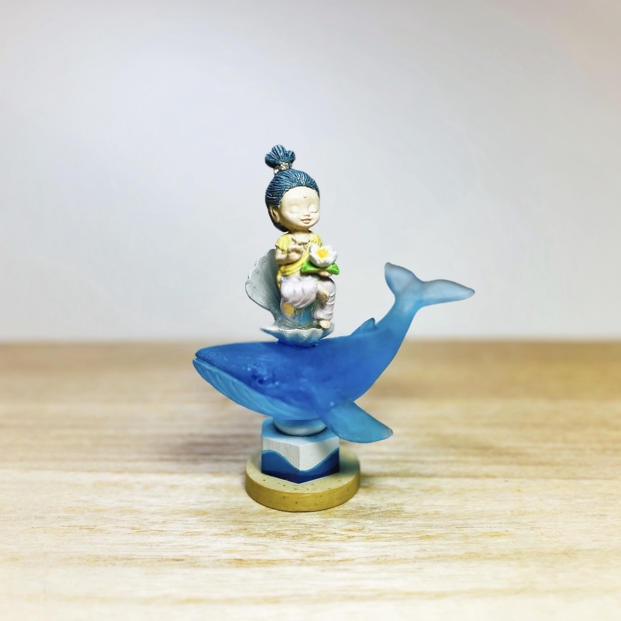 ワイヤーアートオブジェ・フィギュア自立式オリジナル1点もの