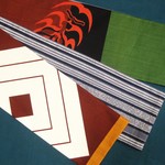 【ラスト出品】半巾帯（江戸歌舞伎と江戸好みB）