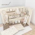 小さな雑貨屋さん（ドールハウス、ディスプレイなどにも）