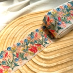 カラフル☆インド刺繍リボン 
