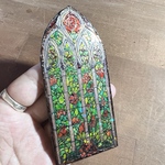 ミニチュアステンドグラスサンプル作品