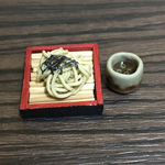 【SALE】『ツルツルッと！』■ざるそば・蕎麦つゆ■ミニチュアフード ２個セット