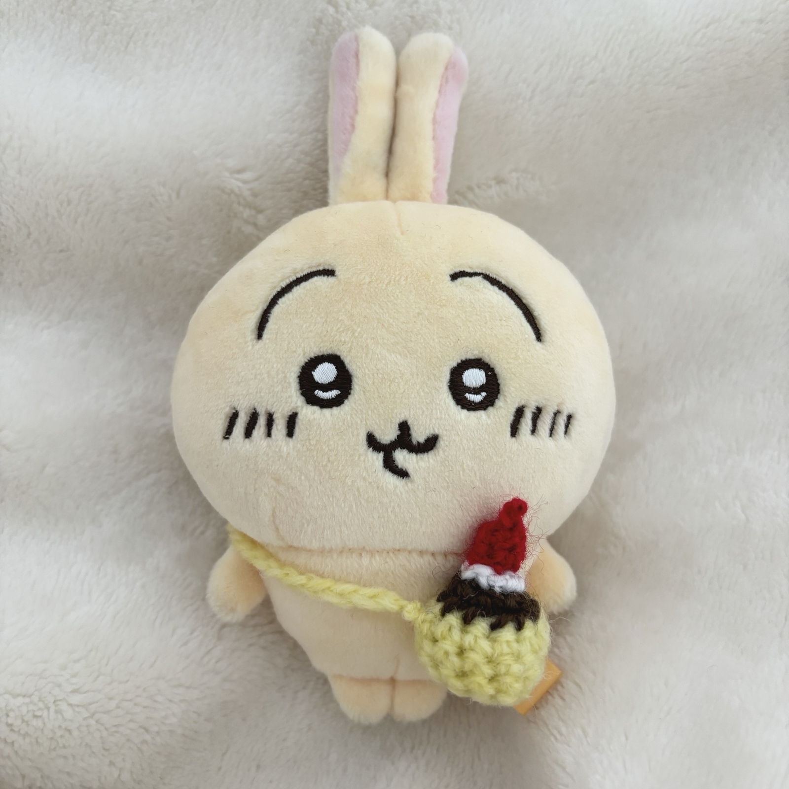 ちいかわ】おすわりぬいぐるみ専用/赤ちゃん頭巾 - much-mucha