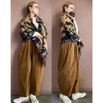 RATA❤️長さとサイズ選べる❤️理想を叶える❤️ボリュームサーカスパンツ❤️ストレッチコーデュロイ❤️伸縮素材で抜群のはき心地❤️ 