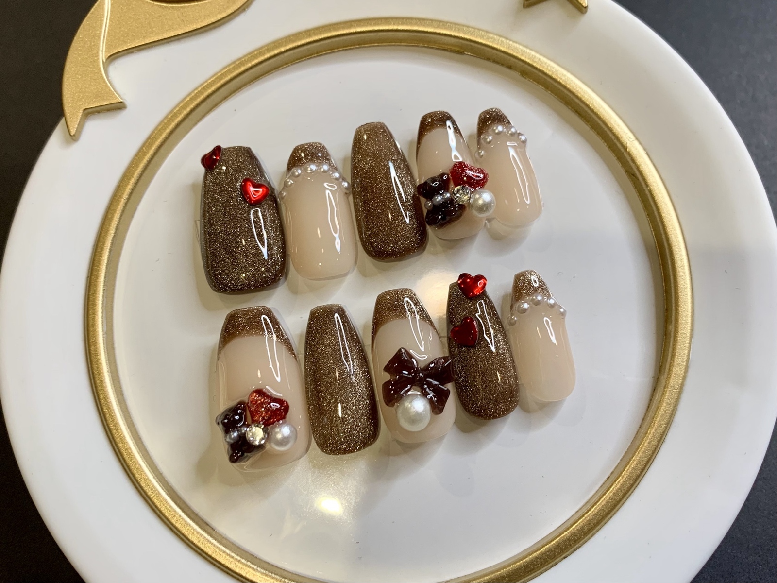 薄紫] スワロフスキーヘアゴム - OMOCHIATORIE'S GALLERY | minne