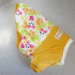 ☆Sale☆LL（胸46）ハートうさちゃん（黄色系）の切替袖付き♪