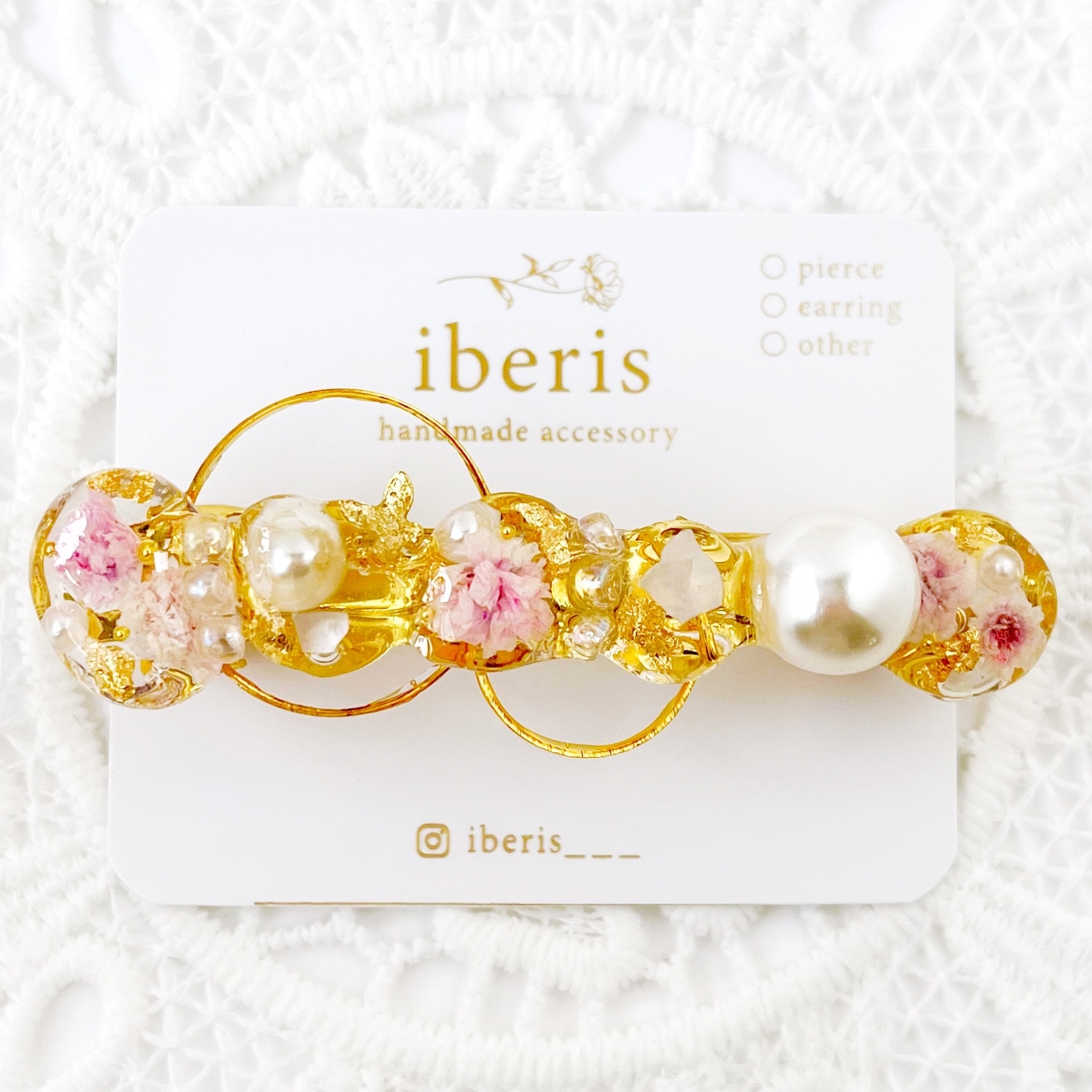 レジンバレッタ - ヘアアクセサリーの人気通販 | minne byGMOペパボ