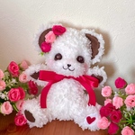 ローズハートちゃん テディベア ぬいぐるみ
