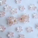 さくらのピアス（イヤリング）
