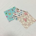 小さめガーゼハンカチ3枚セット ②