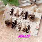 2,500→2,300円☆kirari-nail☆ No.216 バレンタインネイル