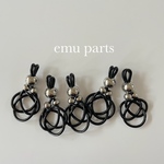 original leather charm1セット