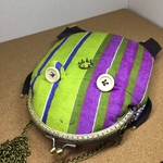 カエルちゃんがまぐち　スマホポーチ