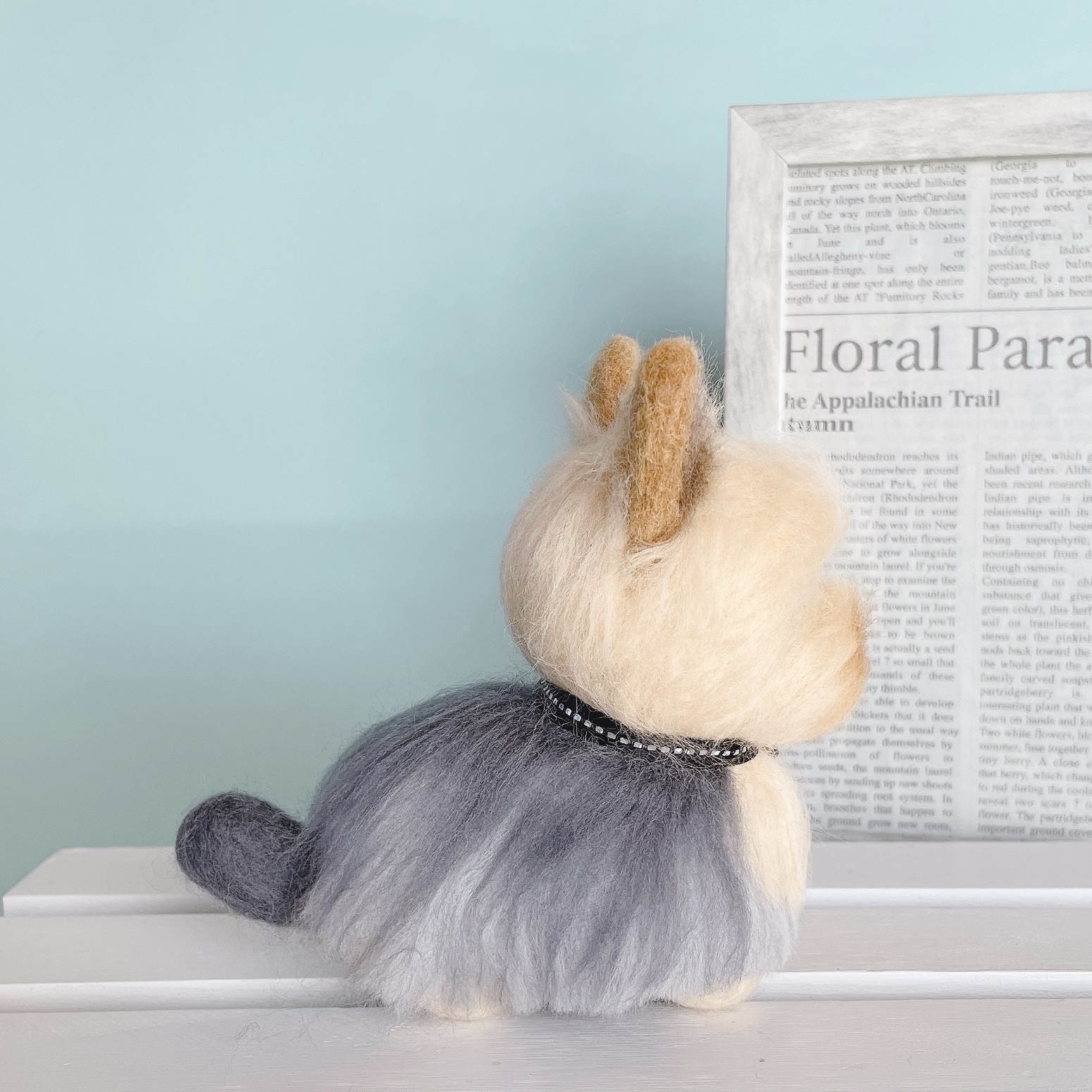 羊毛フェルト　ヨークシャテリア　ハンドメイド　犬　遊ぼ！！ 羊毛フェルト ヨークシャテリア オーダー 犬 ハンドメイド