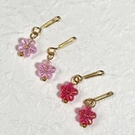 リカちゃんお花ピアス