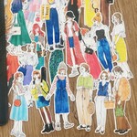 オシャレ女の子達♡フレークシール④