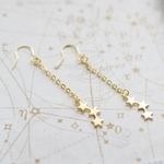 星のつらら フックピアス/イヤリング