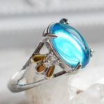 海の雫 stone ring
