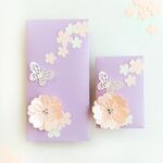 2枚セット 【ぽち袋・のし袋 ・ご祝儀袋】さくら・桜・ 入学祝い・卒業祝い・お祝い・お餞別・出産祝い・合格祝い・結婚祝い・お年玉・御祝儀袋