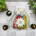 お花の巾着袋【パターン1】