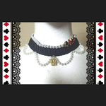 【Author M氏】alice choker②【創作ハンドメイドアクセサリー】