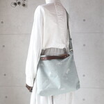 3WAYバッグ（choucho ・グリーン）ハンドメイド・ミナペルホネン生地使用